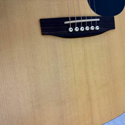 Seagull acoustic electric guitar in natural with case image 13