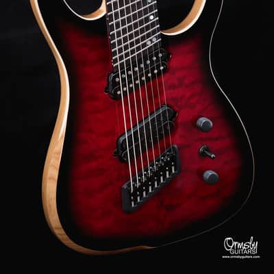 Ormsby Hype GTR 8 string Multiscale 2020 Red Dead image 3