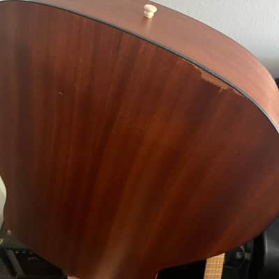 Yamaha F-36P Dreadnought Acoustic Guitar 1990s - Natural image 10