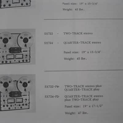 Crown SX724 Reel to Reel Tape Recorder image 10