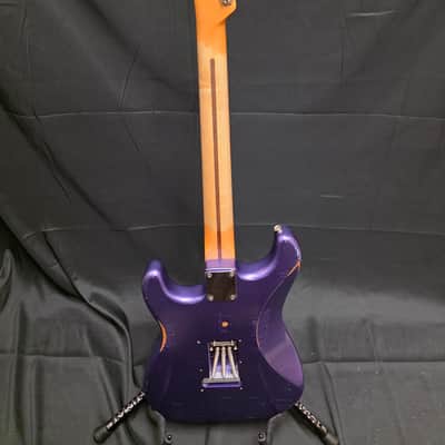 Fender Vintera Road Worn Mischief Maker Stratocaster 2021 - Metallic Purple image 5