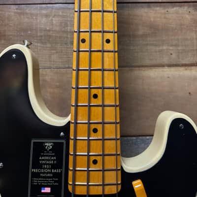 Fender 75th Anniversary American Vintage II 1951 P-Bass Butterscotch w/case image 7