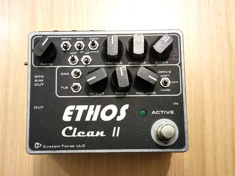 Ethos Custom Clean II  AMP/PREAMP w/HRM 2018 image 1