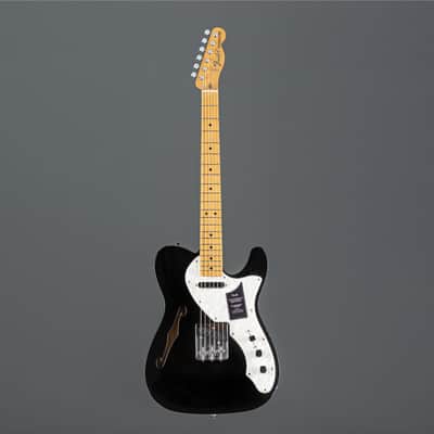 Fender Vintera II '60s Telecaster Thinline MN Black - Electric Guitar image 2