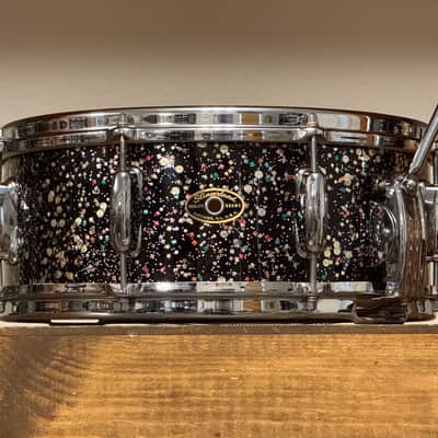 1960's Slingerland Mardi Gras Radio King Super Gene Krupa 5.5x14 Solid Shell Snare Drum image 4