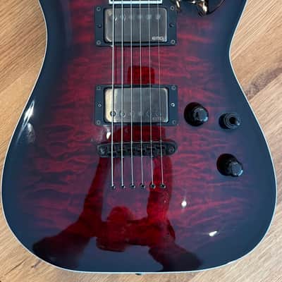 ESP E-II Horizon NT-II 2021 - Present - See Thru Black Cherry Sunburst image 10