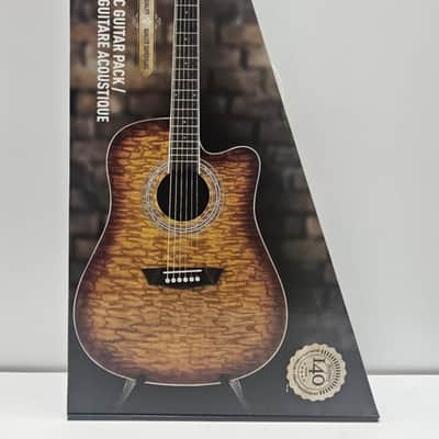 Washburn WSHAGPAKQTTB Acoustic Guitar 2024 - Tobacco Burst image 7