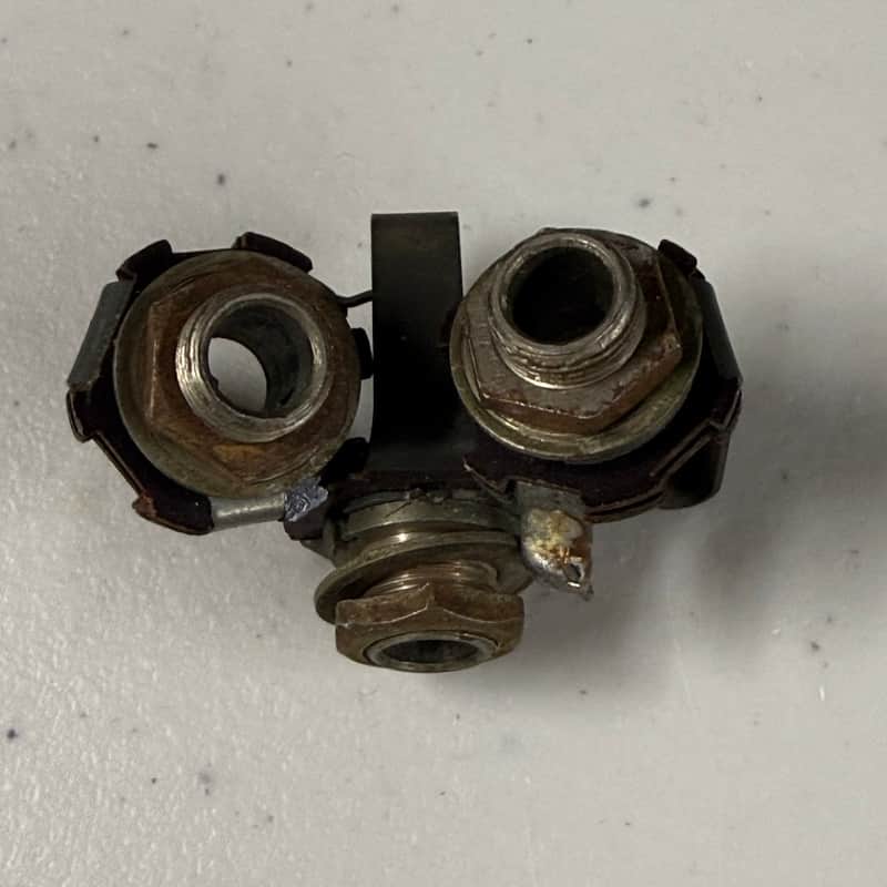Early 1950's Switchcraft Dark Brown Insulator for Fender Broadcaster Nocaster Stratocaster or Telecaster (Sold Separately) (E-244) image 1