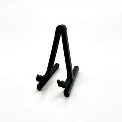 The Mini Axe The Joker Miniature Guitar with Display Stand, Black and Multicolor image 5