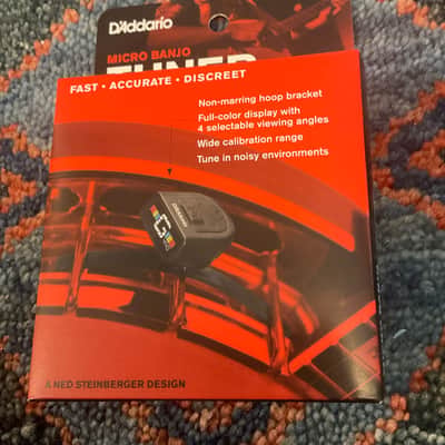 D'Addario Planet Waves PW-CT-16 Micro Tuner for Banjo image 3