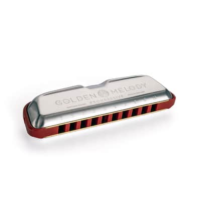 Hohner Golden Melody Harmonica - Key of F image 1