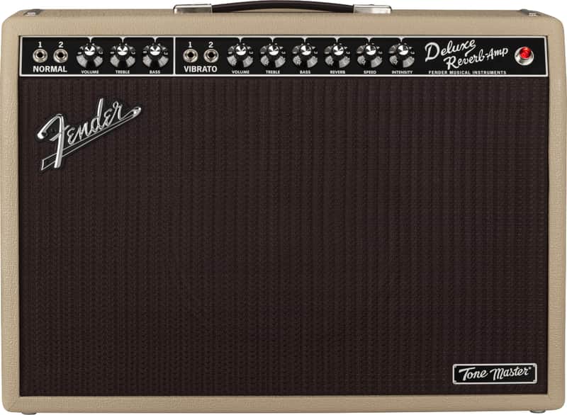 Fender Tone Master Deluxe Reverb Blonde Open Box image 1