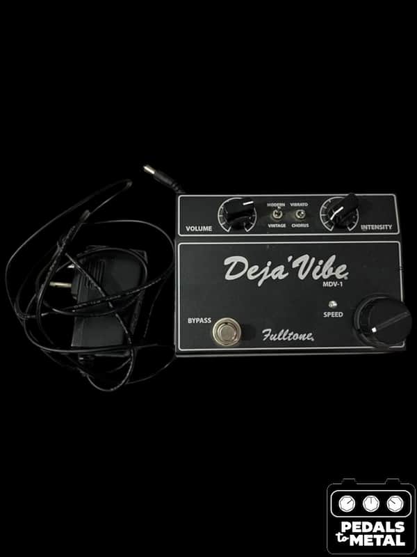 Fulltone Mini Deja Vibe MDV-1 2014 - Black - X18954 image 1
