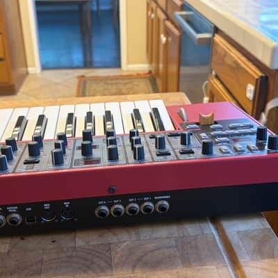 Nord Lead A1 49-Key 26-voice Polyphonic Synthesizer 2014 - 2022 - Red - Excellent image 11