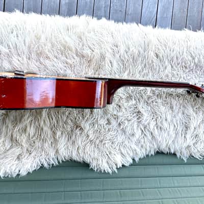 First Act Acoustic student guitar, travel, mini 80’s - Burst image 9