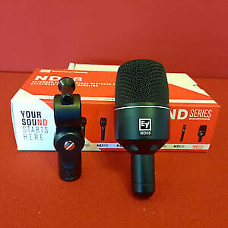 EV Electro Voice ND68 Dynamic Supercardioid Bass Drum Mic Microphone ND-68 -Open Box- *MINT* image 1