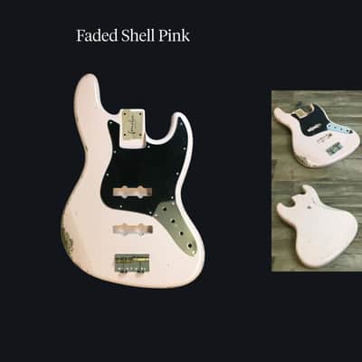 Made to Order - FRANCHIN Uranius bass body Relic Aged 100% Nitro Lacquer (Sunburst/ Black/ White/ Blue/ Green/ Yellow/ Red/ Pink/ Burgundy/ Purple/ Gold/ Silver, etc.) Basswood Poplar Jazz-Bass Style Made in Italy image 9