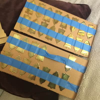 NOS-Gibson Truss Rod Cover 70’s - Brass image 5