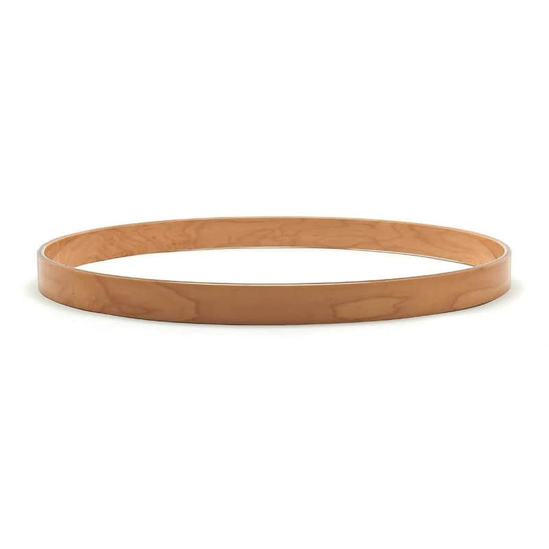 Gibraltar SC-22M 22" Maple Bass Drum Hoop Natural Lacquer image 1
