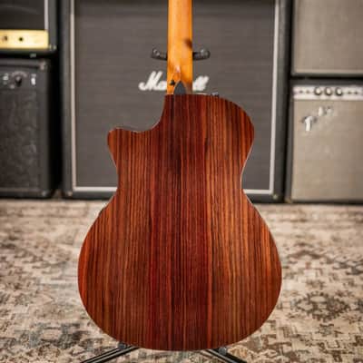 Taylor 414ce Studio Grand Auditorium Acoustic/Electric Guitar - Shaded Edge Burst with Gig Bag image 7