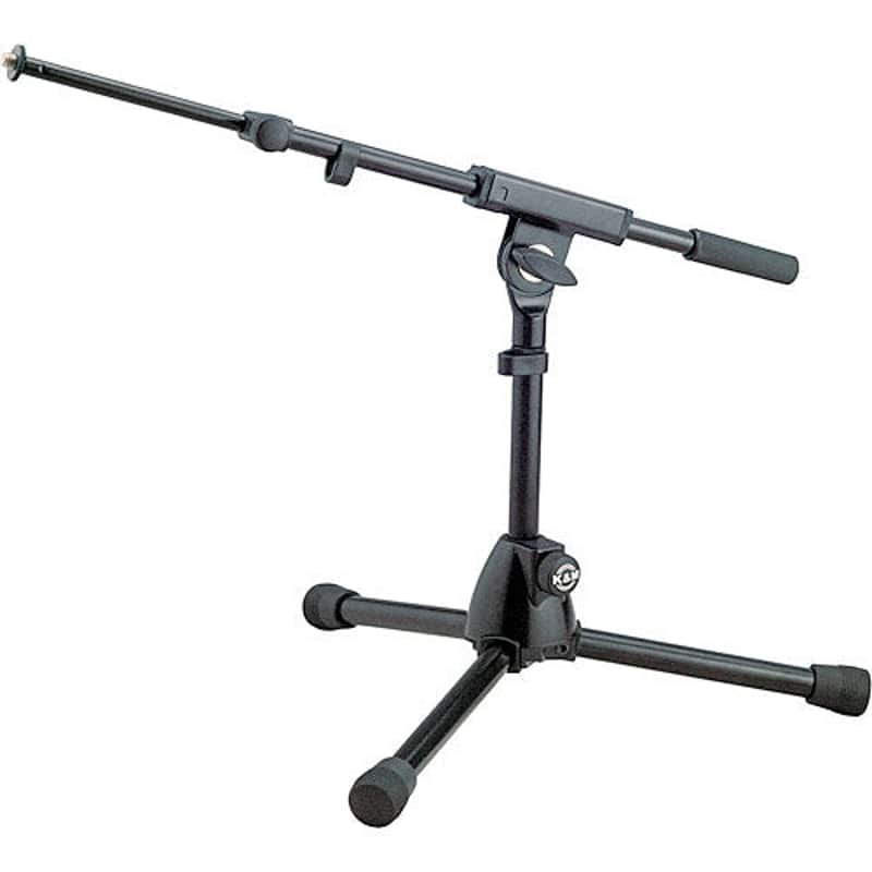 K&M 25950 Short Tripod Floor Boom Stand image 1