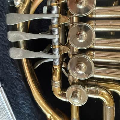 C. G. Conn 6D Double French horn. Made in USA image 5