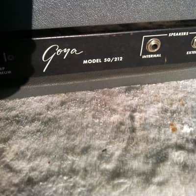 Vintage Goya "Barracuda"Non Working Amplifer Head..Parts or Restore, Collectible, Rare image 9
