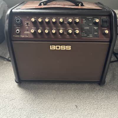 Boss ACS-LIVE Acoustic Singer Live 60w 1x6.5" Guitar Combo 2017 - Present - Brown image 3