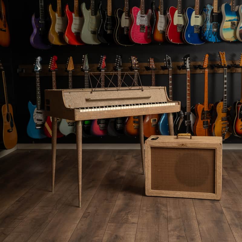 Wurlitzer Model 112 with Matching Valve Amp 1955 - 1956 image 1