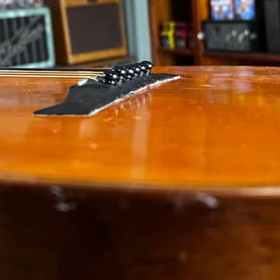 1920s Slotted Headstock Parlor Acoustic | Solid Brazilian Rosewood Back & Sides | Spruce Top | Ebony Fingerboard image 14