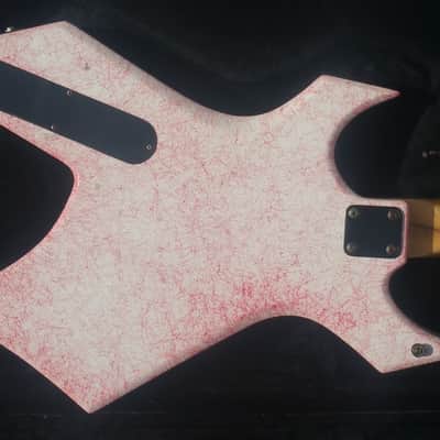 BC Rich NJ Warlock Blood Splatter Kahler! Mid 80's Blood Splatter image 4