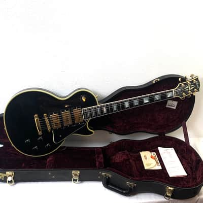1999 Gibson Custom Shop Historic '57 Les Paul Custom Black Beauty image 1