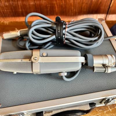 SONY C-38B C38B Multi-Pattern Condenser Microphone w/ carrying case #1 image 4