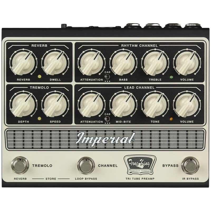 Tone King Imperial All-Tube Preamp Pedal with IR and MIDI image 1