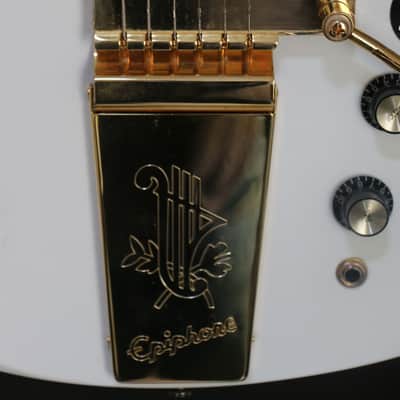 Epiphone G-400 Custom '62 Les Paul Custom w/Maestro  White image 10