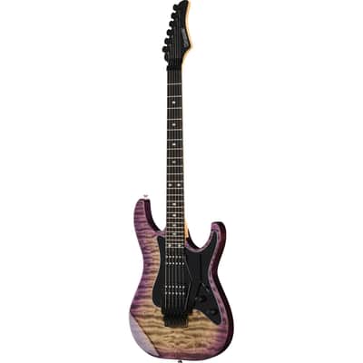 Kramer Volante Quilt HHFR Electric Guitar - Ultraviolet Burst image 2