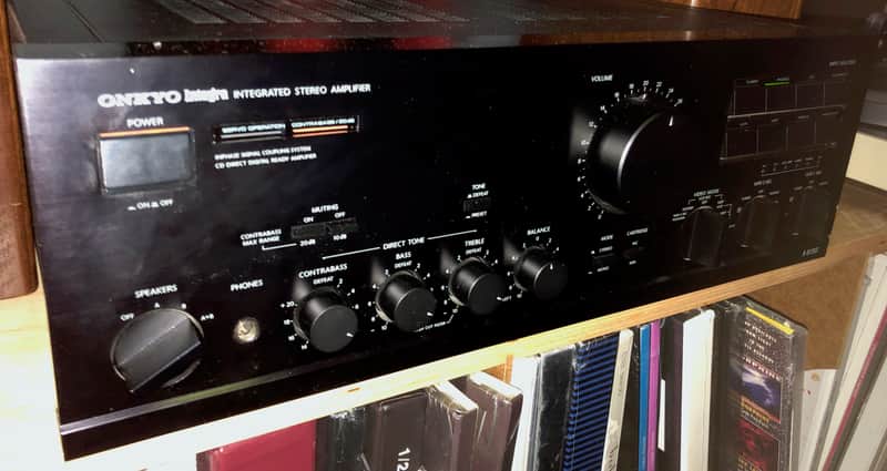 Onkyo Integra A-8190 Integrated Stereo Amplifier W/ Preouts 1987 image 1