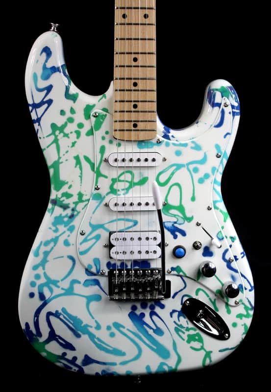 Custom Painted and Upgraded Kramer Focus VT-211S  With Matching Headstock image 1