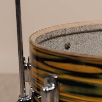 1970s Ludwig Standard 16x16 Lemon Strata Floor Tom image 20