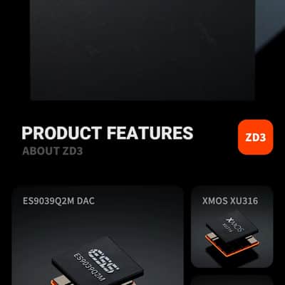 Fosi Audio ZD3 Balanced DAC | ES9039Q2M Preamplifier, Bluetooth & HDMI ARC image 10