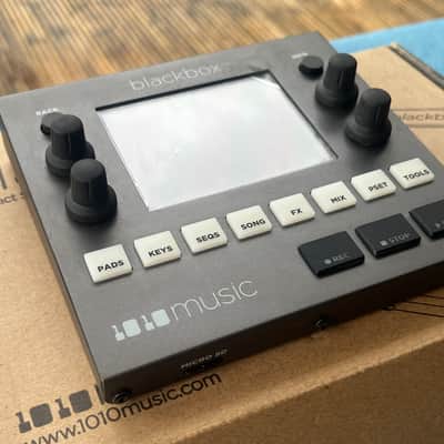 1010 Music Blackbox Desktop Compact Sampling Studio 2016 - Present - Black image 2