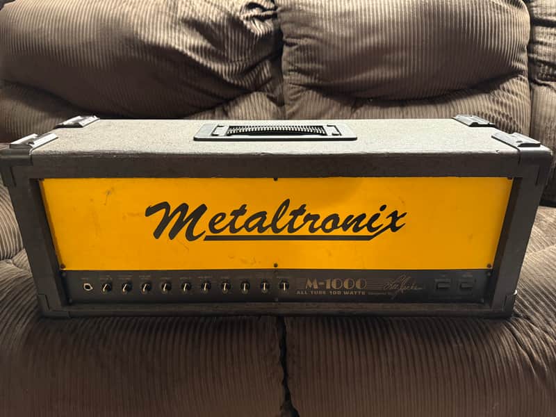 Metaltronix M-1000 Lee Jackson Designed All Tube 100 Watt Head (MADE IN USA) image 1