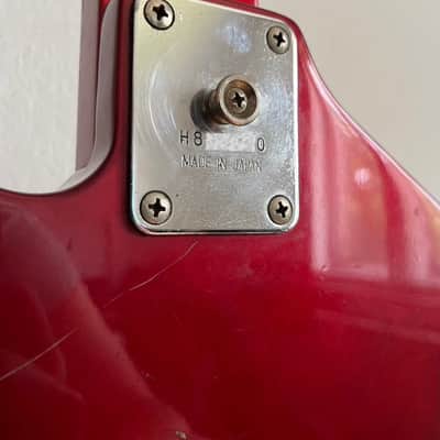 Ibanez Japan Destroyer II 1981 Metallic Red image 16