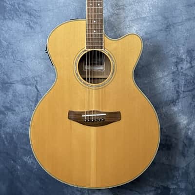 Yamaha CPX700 NT Electro Acoustic Guitar in Natural image 1