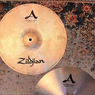 Zildjian New Beat Hihats 14” Hand Picked!  CRISP CLEAN Tone! 968 1340 g Why Pay $520? image 3