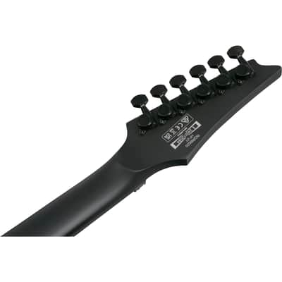 Ibanez RGRB620 RG Iron Label 6-String Electric Guitar - Black image 6