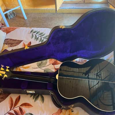 GIBSON J-200 BLACK ROSE MODEL CENTENNIAL 1994 REN FERGUSON image 5