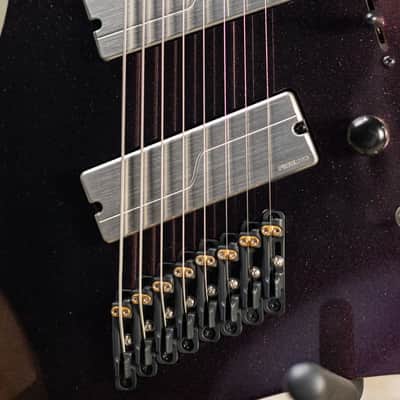 Ibanez Alpha A528 Multi-Scale 8-String Electric Guitar - Coral Mirage with Gig Bag image 8