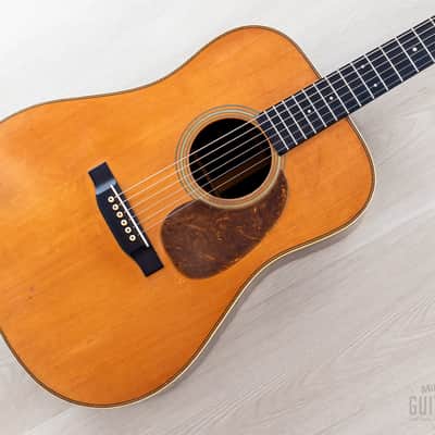 1944 Martin D-28 Wartime Herringbone Vintage Dreadnought Acoustic Guitar w/ Case