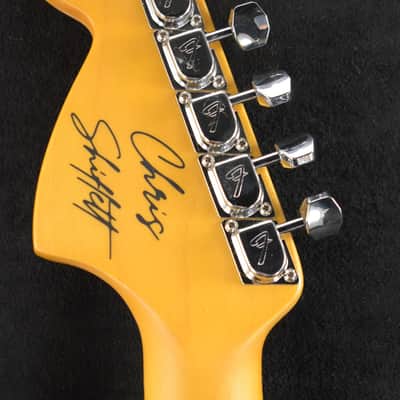 Mint Fender Chris Shiflett Cleaver Telecaster Deluxe Charcoal Frost Metallic Rosewood Fingerboard image 9